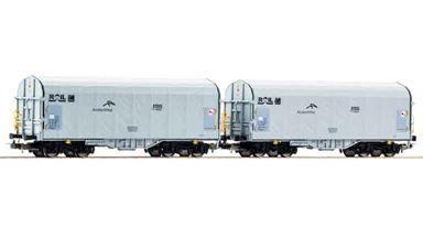 PIKO 28344 — Вагоны крытые брезентом «ATIR Rail» (2 шт.), H0, VI, ATIR Rail